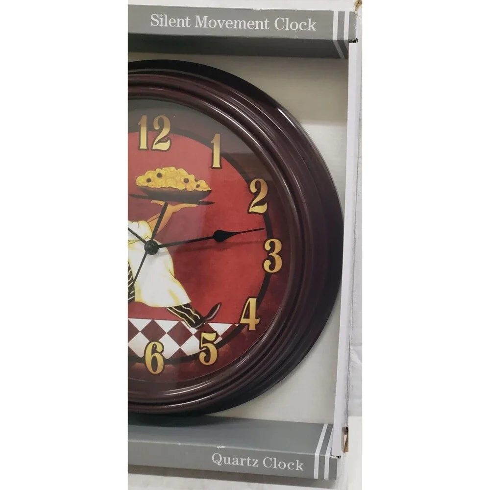 Plastic Kitchen Wall Clock, 12